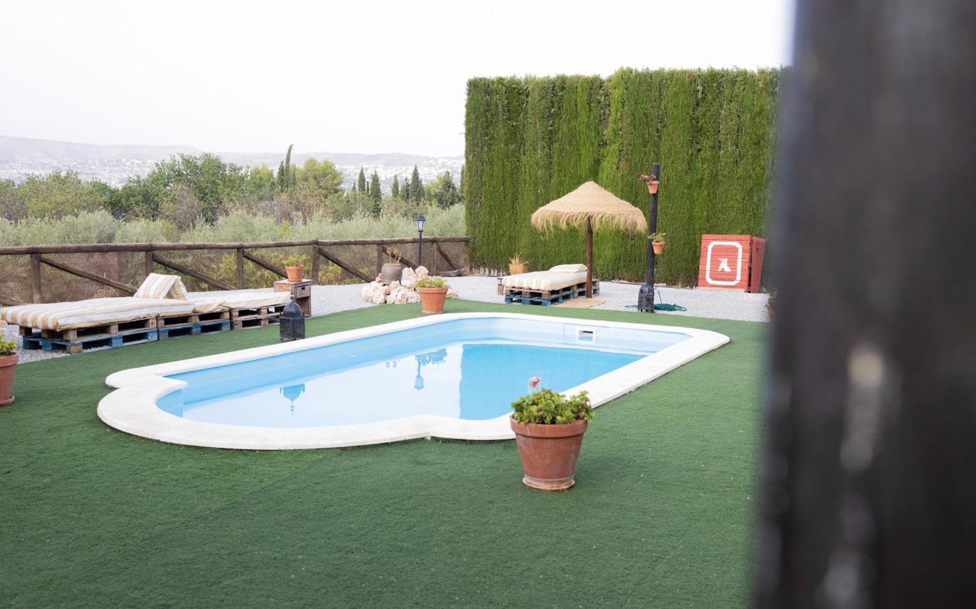 La Cuadra, Finca A Los Pies De Sierra Nevada, A 10 Minutos Del Centro, Piscina, Jardin, Barbacoa La Zubia  Exterior photo